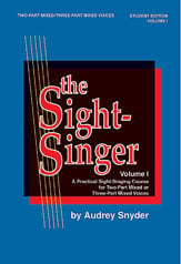 The Sight-Singer, Level 1 2/3-Part Singer's Edition cover